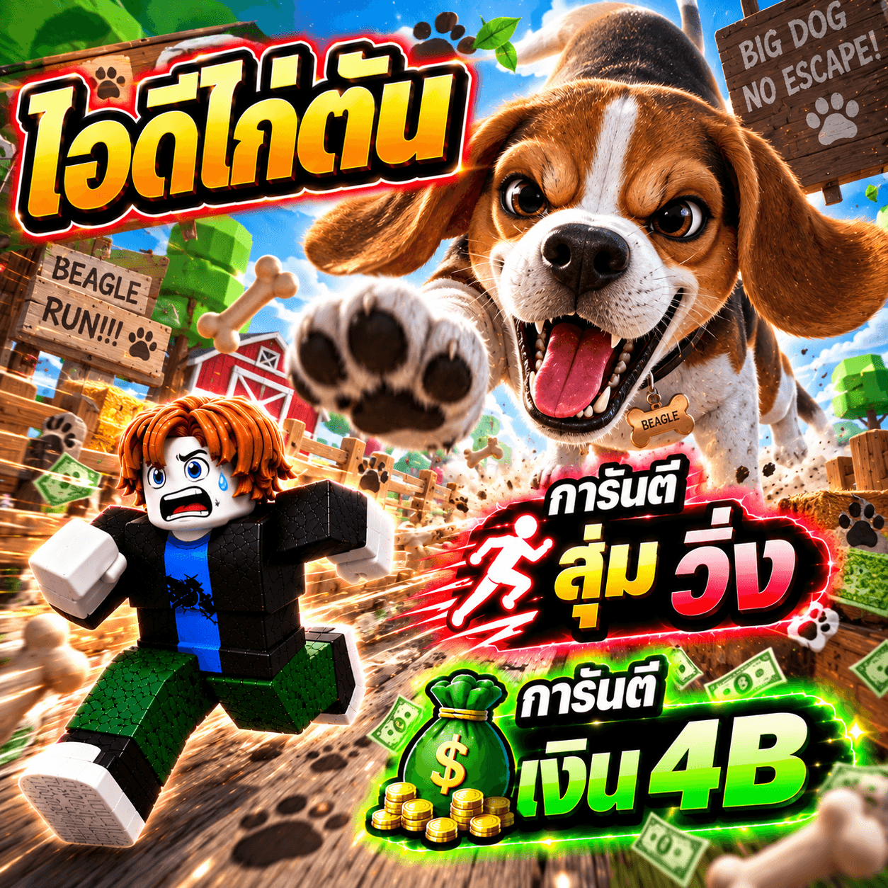 ไอดีไก่ Steal an egg all eggg เงิน 4B/1วิ ลุ้นสัตว์แรร์เพียบ